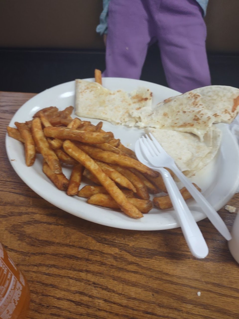 Quesadilla & Fries